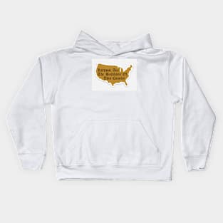 Latinos Are The Backbone Of This Country Kids Hoodie